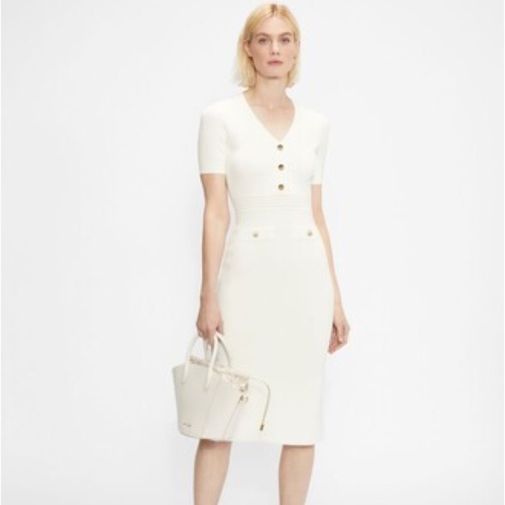 Ted Baker Women's Knitted Utility Midi Dress Kaaiiaa